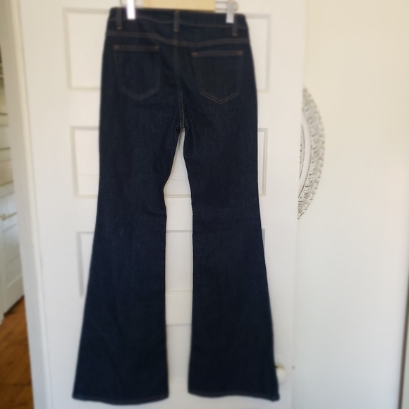 Michael Kors Navy Flare Jeans - Picture 9 of 12